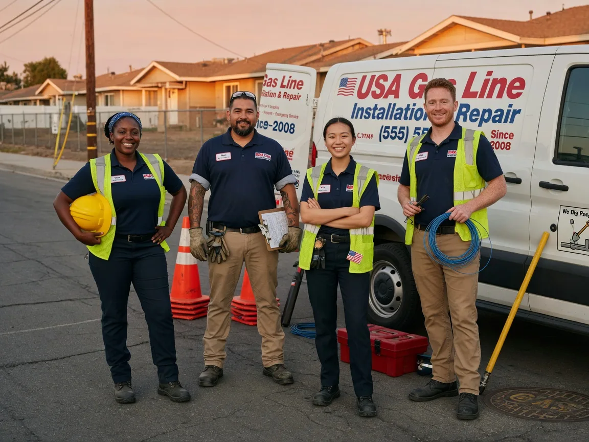 Gas Line Installation company in Fate, TX